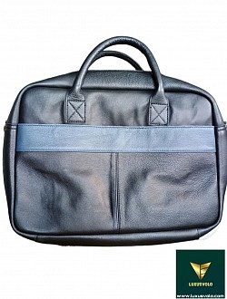 Top grain leather laptop bags